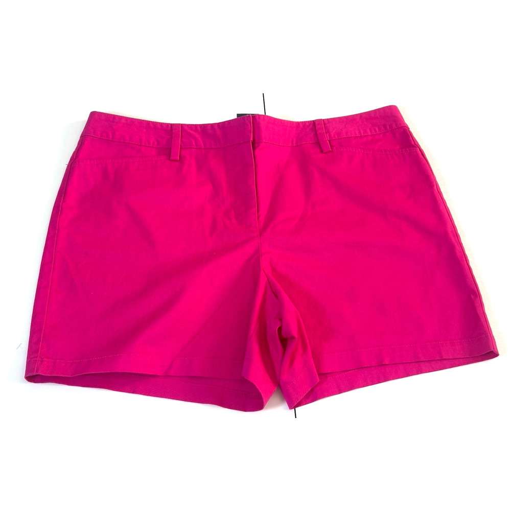 Land’s End Women's Shorts Size 16 Pink Magenta NWT - Picture 8 of 16